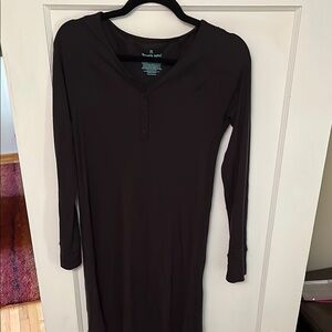Tommy John Black Long Sleeve night dress
